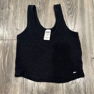 🎃 3/$30 Victoria’s Secret PINK Cozy Sleep Sherpa Cropped Tank Top